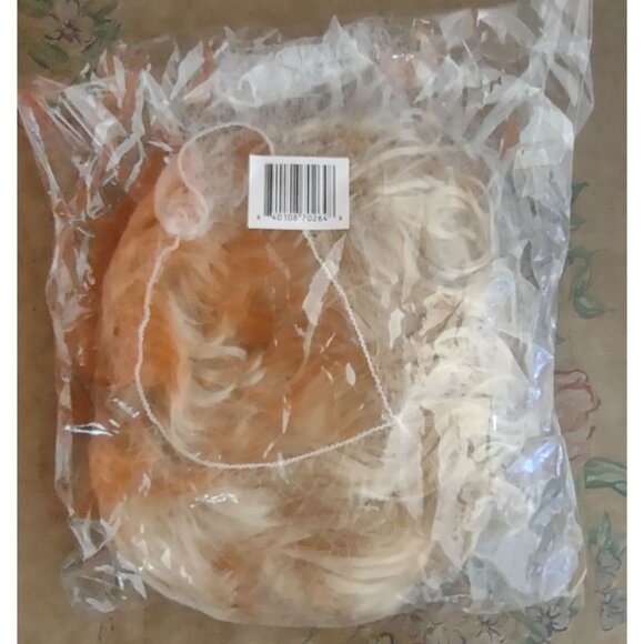 Wig Blonde Mullet Synthetic Hair Halloween costume small medium unisex - Picture 10 of 11